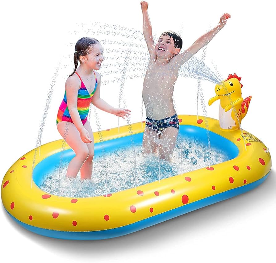 男の子と女の子プールセットB   ガラス細工 男の子と女の子プールセットB ガラス細工